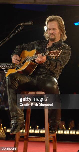 Travis Tritt during 53rd Annual BMI Country Music Awards at BMI Nashville Offices in Nashville, Tennessee, United States.