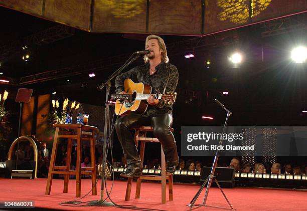 Travis Tritt during 53rd Annual BMI Country Music Awards at BMI Nashville Offices in Nashville, Tennessee, United States.