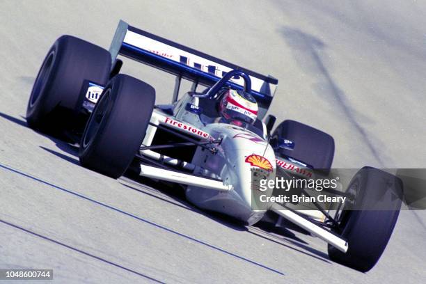 Max Papis of Italy during the Marlboro Grand Prix of Miami, CART race, on March 26, 2000 in Homestead, Florida.