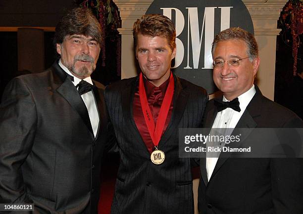 Randy Owens, Richie McDonald and Del Bryant - BMI during 53rd Annual BMI Country Music Awards at BMI Nashville Offices in Nashville, Tennessee,...