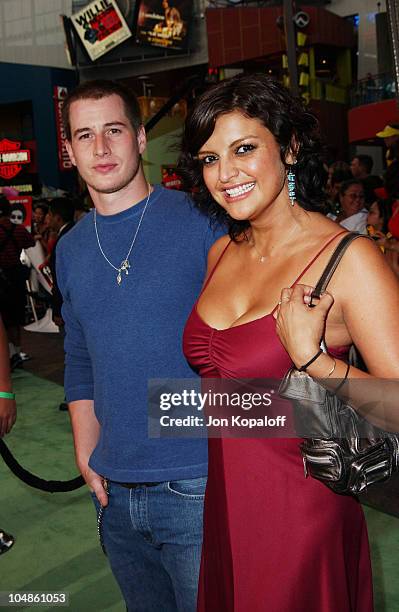 Brendan Fehr and Jennifer Gimenez during World Premiere Of "The Battle Of Shaker Heights" - Arrivals at Universal Citywalk Theatres in Universal...