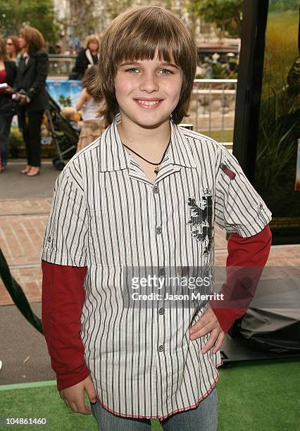 Slade Pearce during "Hoot" Los Angeles Premiere - Arrivals at The Grove in West Hollywood, California, United States.