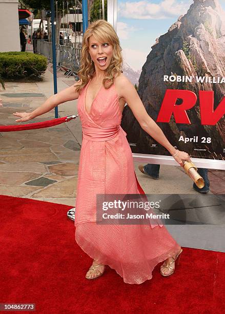 Cheryl Hines during "RV" Los Angeles Premiere - Arrivals at Mann Village Theatre in Westwood, California, United States.