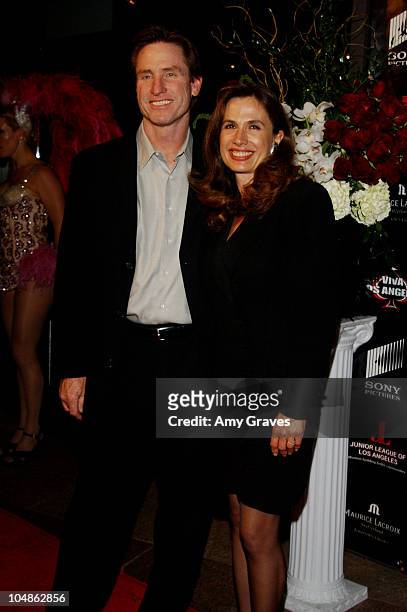 Ana Alicia and Gary Benz during Junior League of Los Angeles 2nd Annual Viva Los Angeles Casino Night at Sony Pictures Plaza in Culver City,...
