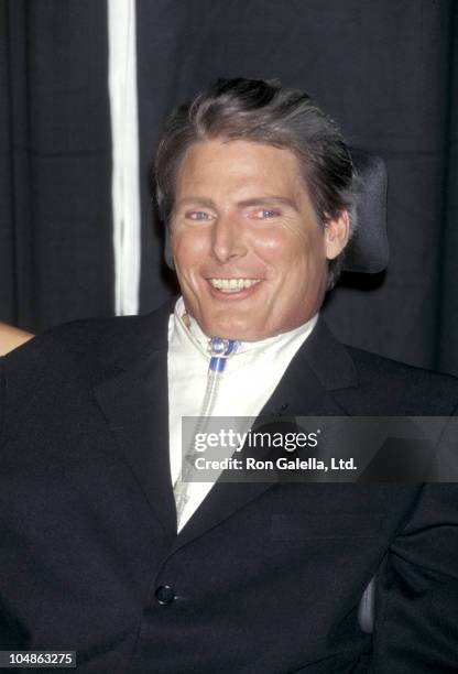 Christopher Reeve during The 2nd Annual GQ Men of the Year Awards at Radio City Music Hall in New York City, New York, United States.