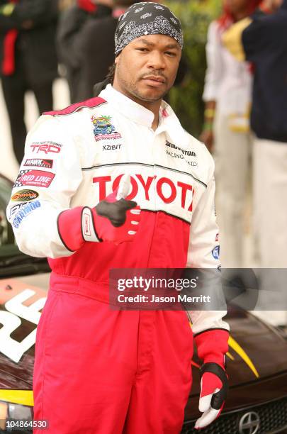 Xzibit during 30th Anniversary Toyota Pro/Celebrity Race - Qualifying Day at Streets of Long Beach in Long Beach, California, United States.