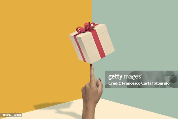 gift - shopping coloured background stock pictures, royalty-free photos & images