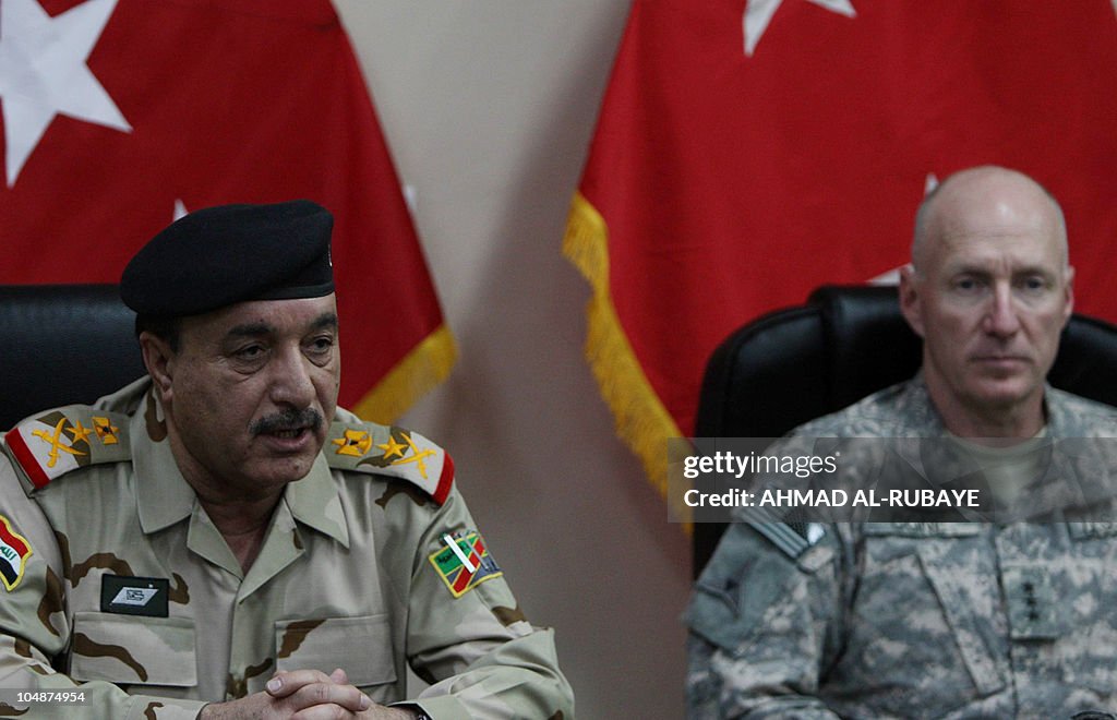 Ali Ghaidan, the commander of the Iraqi