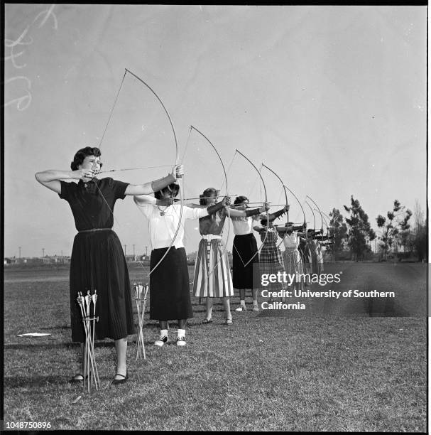 Valley Junior Colley lay-out, 10 November 1952. Views of college grounds and buildings. Dr. Vierling Kersey ;Dean Walter Coultas;Carol Markham ;Mrs...