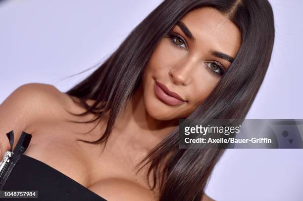 Chantel Jeffries attends the 2018 American Music Awards at Microsoft Theater on October 9, 2018 in Los Angeles, California.