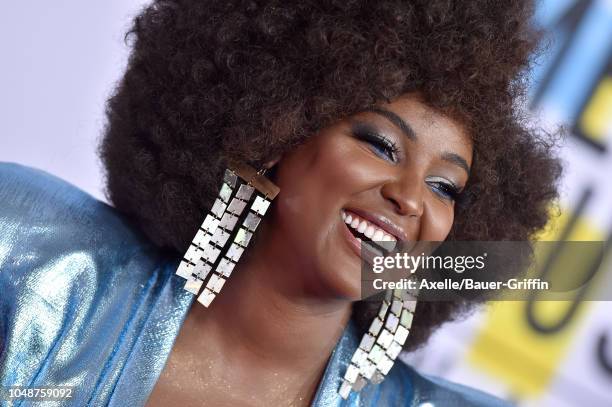 Amara La Negra attends the 2018 American Music Awards at Microsoft Theater on October 9, 2018 in Los Angeles, California.