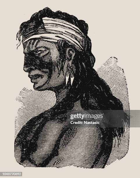 Haush 338 Natives Of Patagonia Stock Photos, High-Res Pictures, and Images ...
