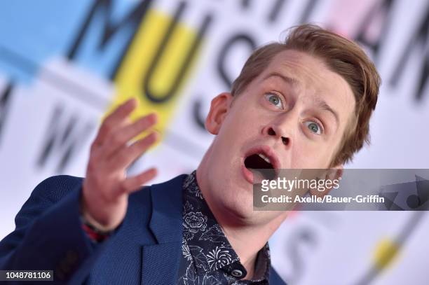 Macaulay Culkin attends the 2018 American Music Awards at Microsoft Theater on October 9, 2018 in Los Angeles, California.