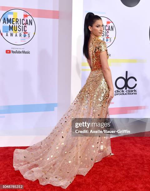 Lexy Panterra attends the 2018 American Music Awards at Microsoft Theater on October 9, 2018 in Los Angeles, California.