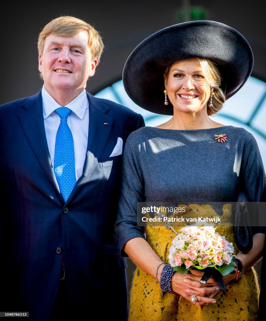 King Willem Alexander Of The Netherlands & Queen Maxima Visit Germany : Day One