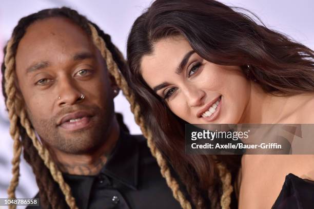 Ty Dolla Sign and Lauren Jauregui attend the 2018 American Music Awards at Microsoft Theater on October 9, 2018 in Los Angeles, California.