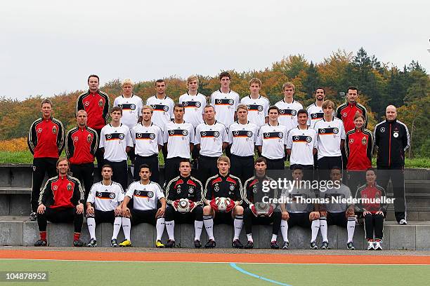 Goalkeeper coach Marco Kostmann, Soeren Bertram, Manuel Gulde, Christoph Kramer, Manuel Schneider, Marc Hornschuh, Manuel Seitz, Nils Teixeira,...