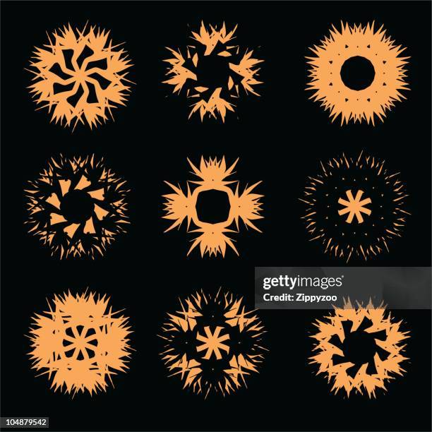 pattern 06 (vector) - ranunculus stock illustrations
