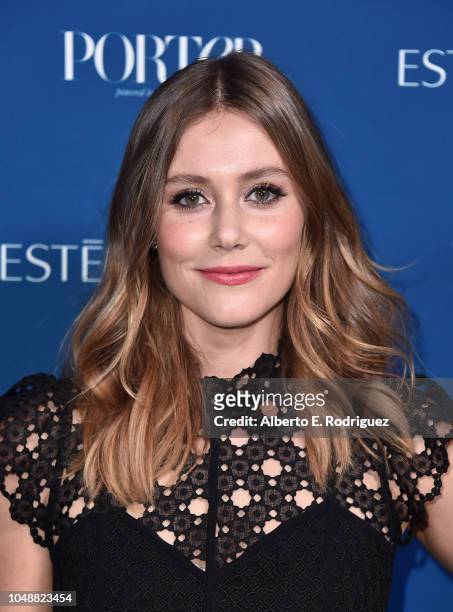 Julianna Guill attends Porter's Incredible Women Gala 2018 at Ebell of Los Angeles on October 9, 2018 in Los Angeles, California.