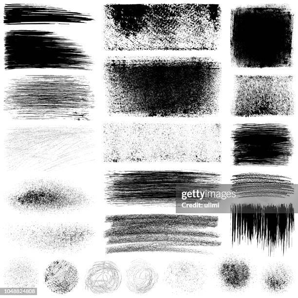 grunge design elements - crayon background stock illustrations