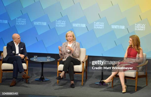 Founder and Chairman of the Board at NewTV, Jeffrey Katzenberg, C.E.O. At NewTV, Meg Whitman and Senior Media and entertainment reporter at CNBC,...
