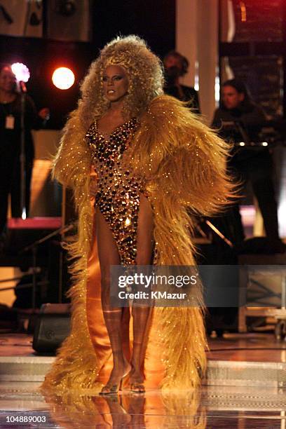 RuPaul at rehearsals during "Divas 2000" Tribute to Diana Ross at Madison Square Garden in New York City, New York, United States.