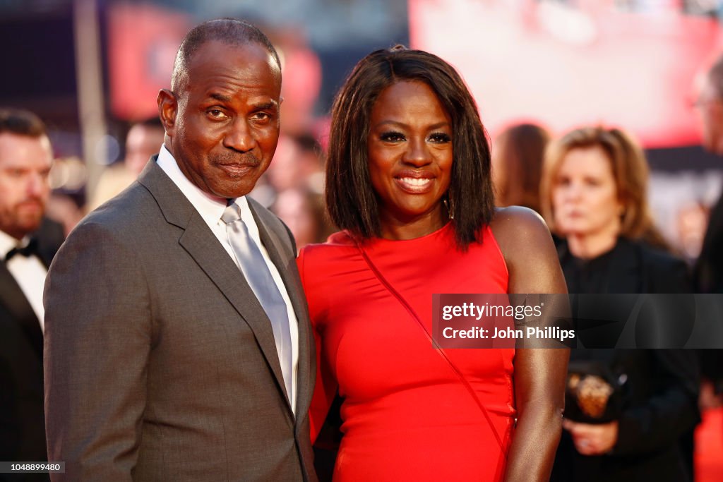 "Widows" European Premiere & Opening Night Gala -  62nd BFI London Film Festival