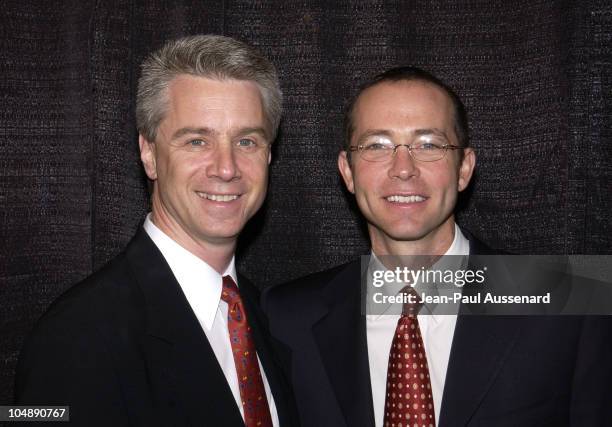 Adlai Wertnan, CEO Chrysalis & Richard Lovett during Chrysalis 2nd Annual "Night of The Butterfly" at Private Residence in Westwood, California,...