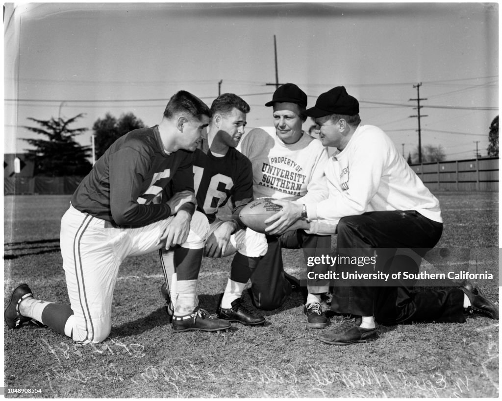 Football - Pro Bowl - Eastern squad, 1958