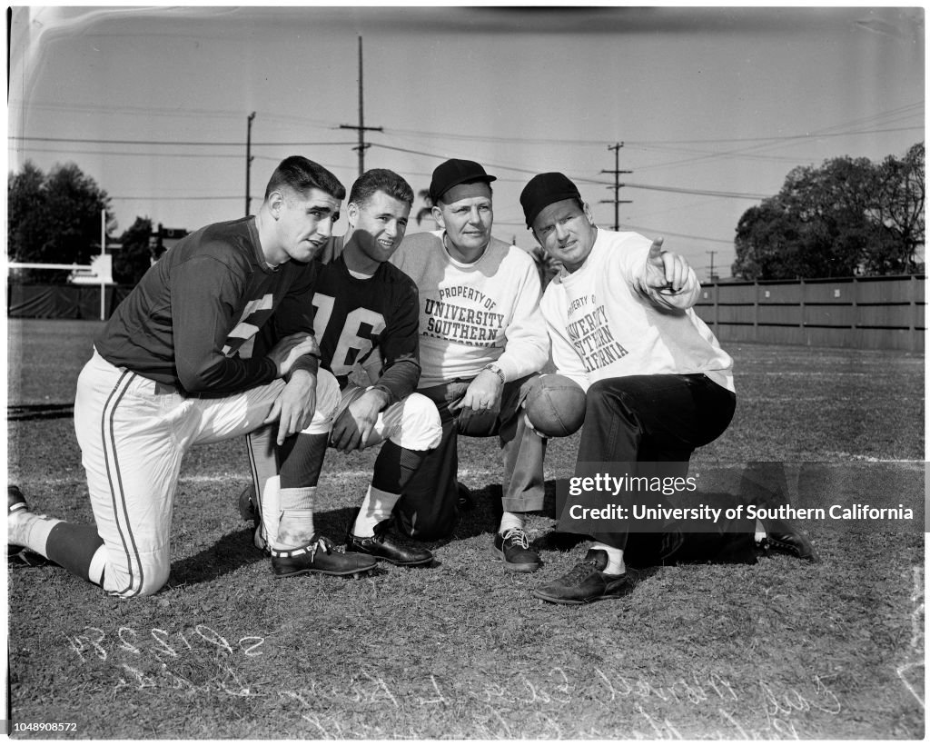Football - Pro Bowl - Eastern squad, 1958