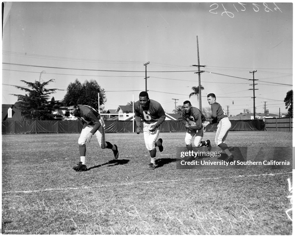 Football - Pro Bowl - Eastern squad, 1958