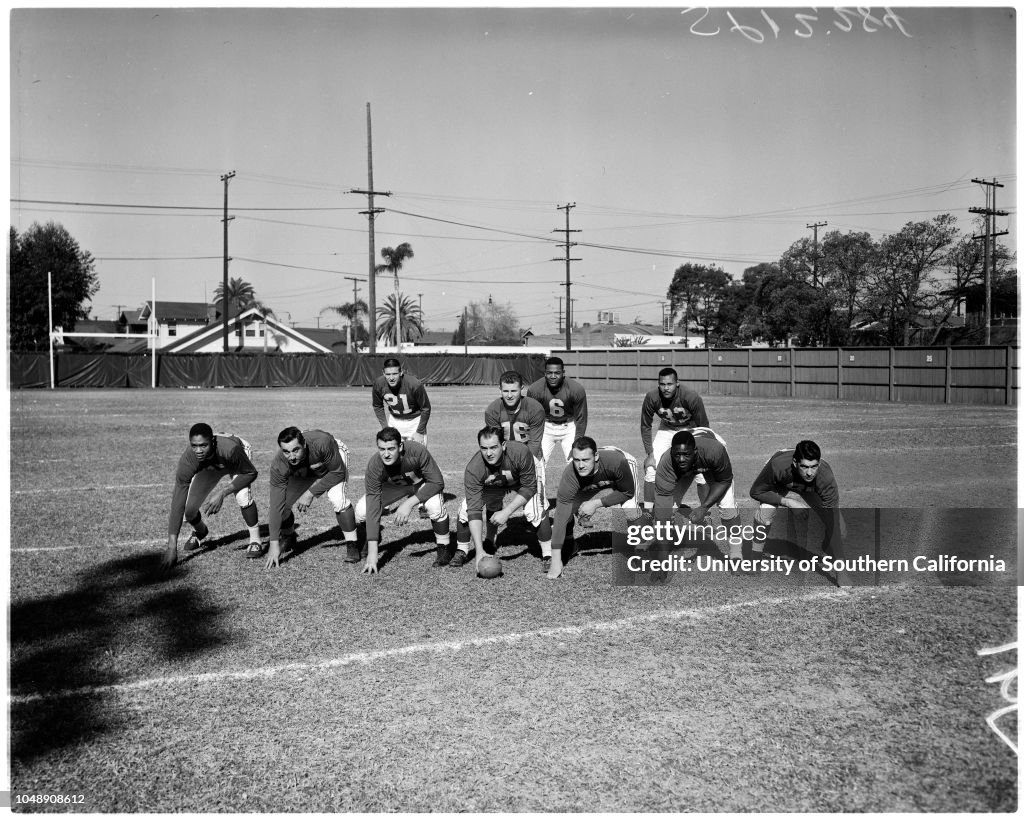 Football - Pro Bowl - Eastern squad, 1958