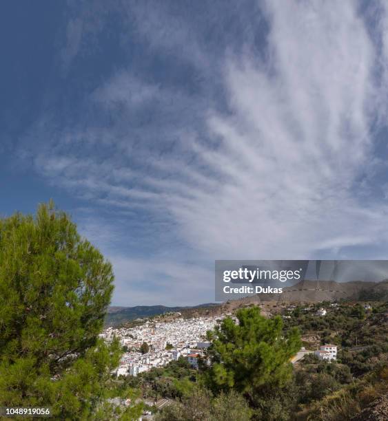 White village in the Tejeda and Almijara mountains.