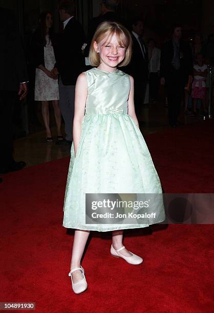 Dakota Fanning during 5th Annual Family Television Awards at Beverly Hilton Hotel in Beverly Hills, California, United States.