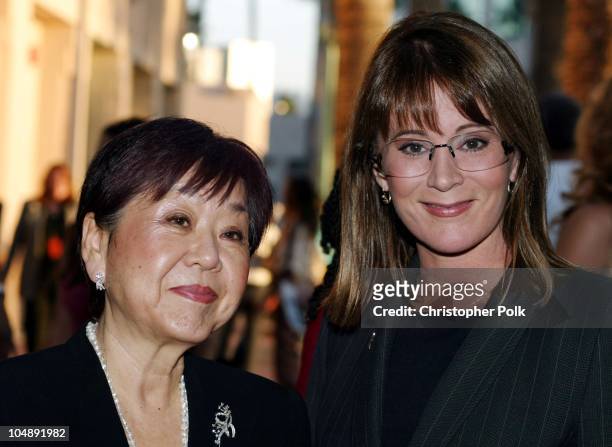 Mary Rose and Patricia Richardson during ATAS Hosts a Star-Studded Fashion Show to Benefit Dress for Success at ATAS' Leonard H. Goldenson Theatre in...