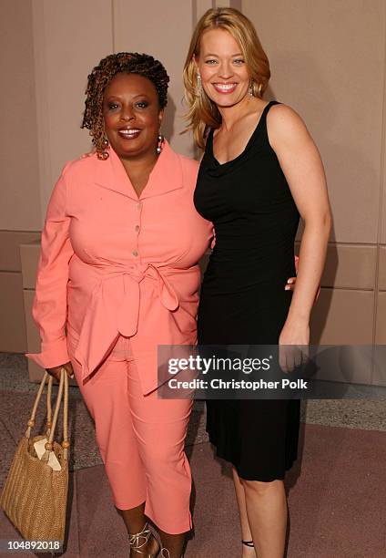 Janet Lavender and Jeri Ryan during ATAS Hosts a Star-Studded Fashion Show to Benefit Dress for Success at ATAS' Leonard H. Goldenson Theatre in...