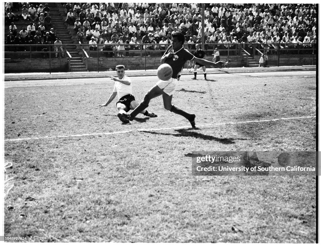 Soccer -- Canada versus Mexico, 1961