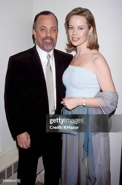 Billy Joel & Trish Bergin during The 10th Annual Rainforest Foundation Benefit Concert at Carnegie Hall in New York City, New York, United States.