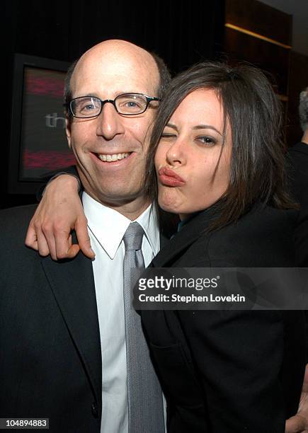 Chairman and CEO of Showtime Networks Matt Blank and Katherine Moennig