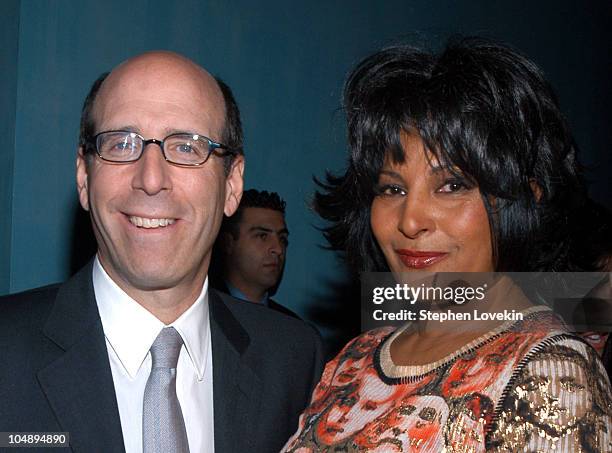 Chairman and CEO of Showtime Networks Matt Blank and Pam Grier