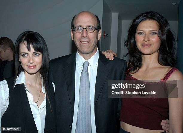 Mia Kirshner, Chairman and CEO of Showtime Networks Matt Blank, and Karina Lombard