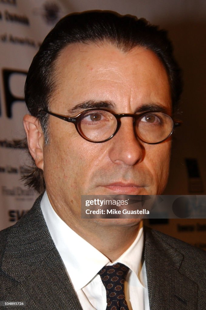 3rd Annual Indieproducer Awards Gala Honoring Andy Garcia