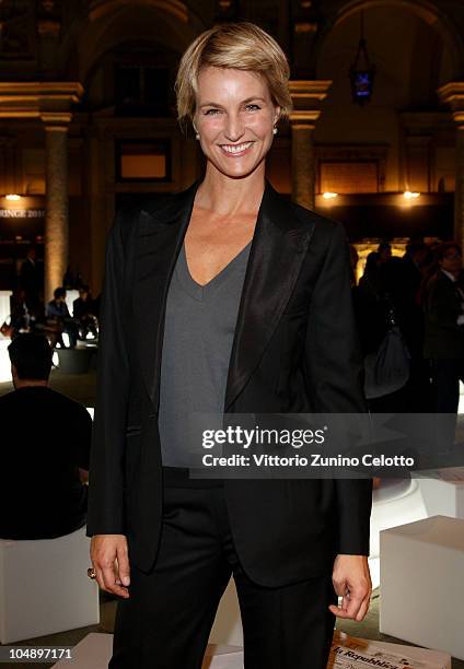 Ellen Hidding attends the Light Exhibition Design Opening on October 6, 2010 in Milan, Italy.