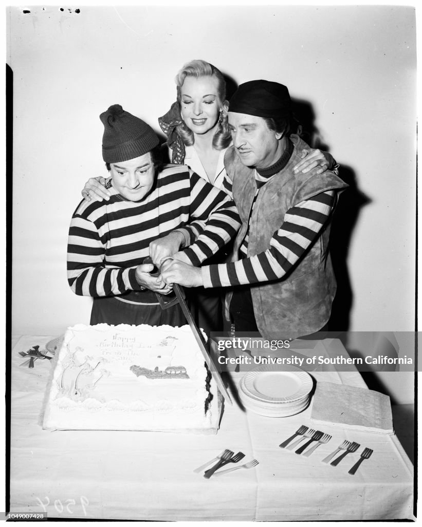 40th birthday, 1952