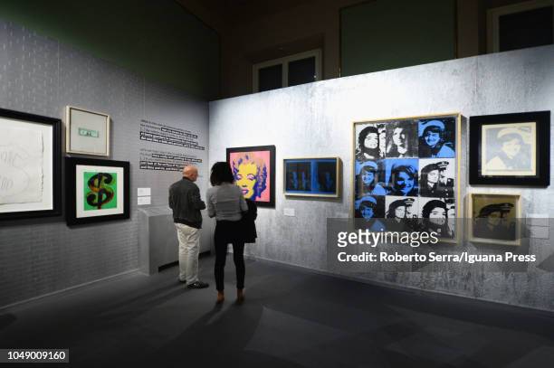 The Opening Warhol and Friends.New York negli anni '80 on September 28, 2018 in Bologna, Italy.