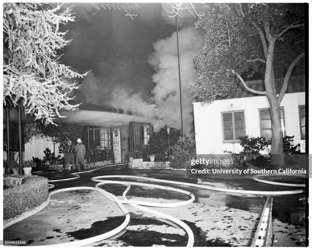 Bel Air Country Club fire, 1952