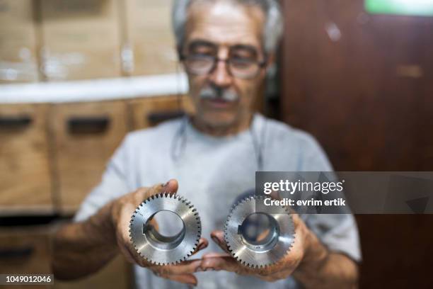 engineer is checking gear bearing - bearing lubrication stock pictures, royalty-free photos & images