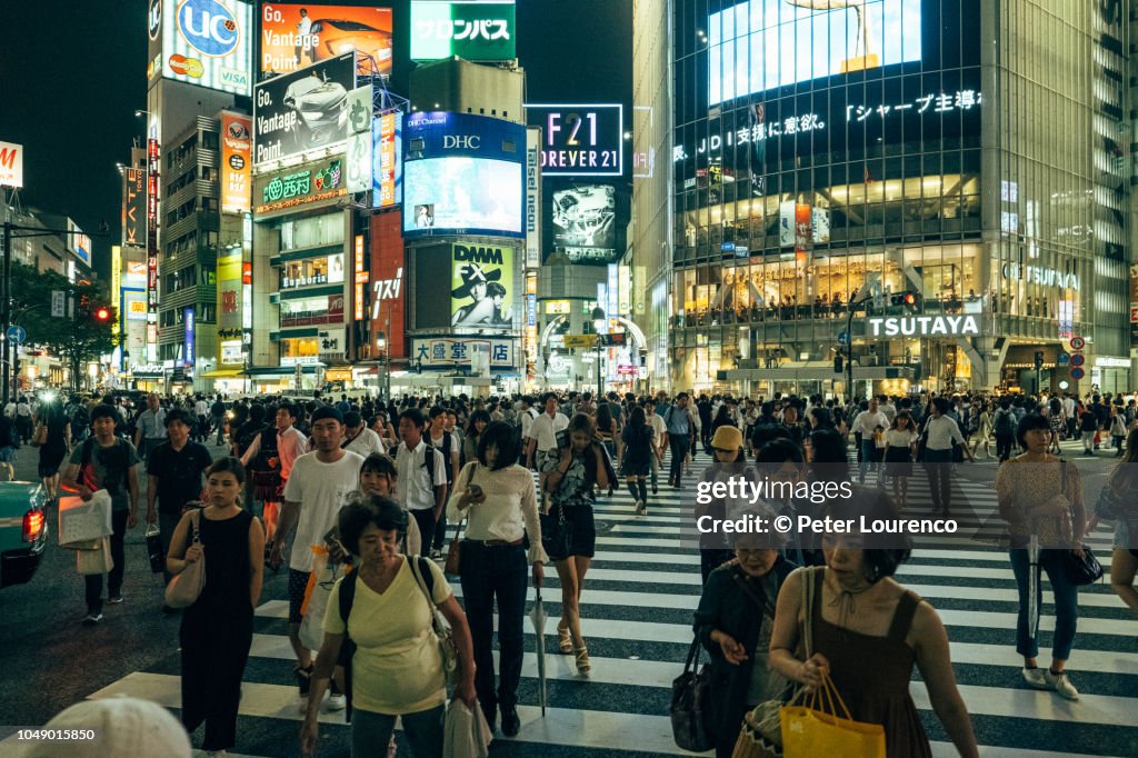 Shibuya scramble crossing