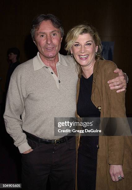 Francis Veber & Michele Laroque during City of Angels Film Festival at Directors Guild of America in Hollywood, California, United States.