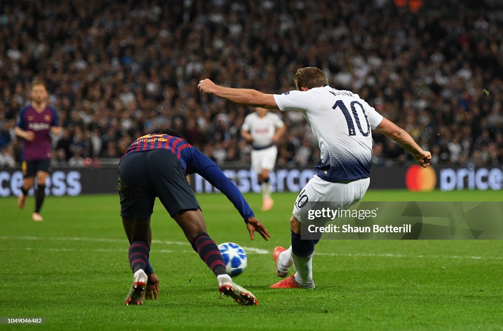 Tottenham Hotspur v FC Barcelona - UEFA Champions League Group B